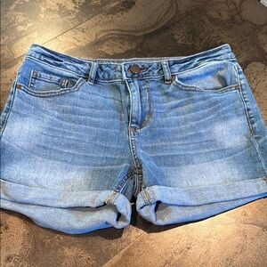 LC Lauren Conrad Light Blue Jean Shorts